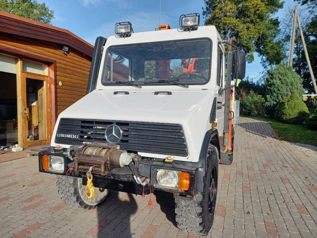 Unimog UNIMOG 4X4 - Sunkvežimis su kranu: foto 4 Unimog UNIMOG 4X4 - Sunkvežimis su kranu: foto 4