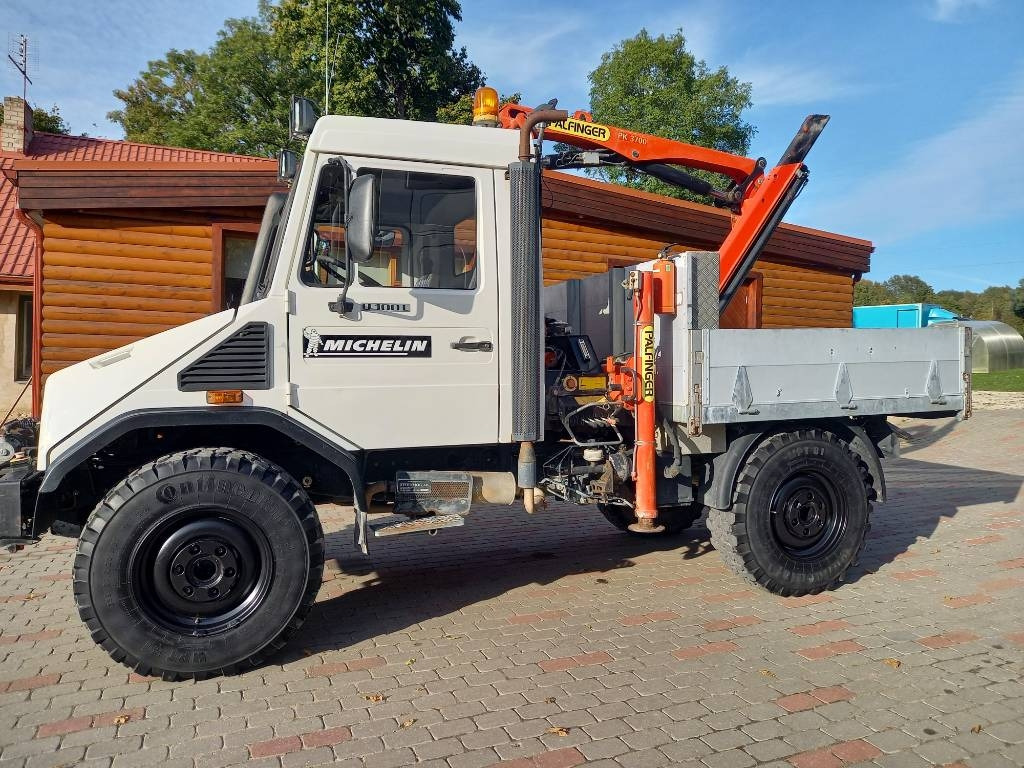 Unimog UNIMOG 4X4 - Sunkvežimis su kranu: foto 1 Unimog UNIMOG 4X4 - Sunkvežimis su kranu: foto 1