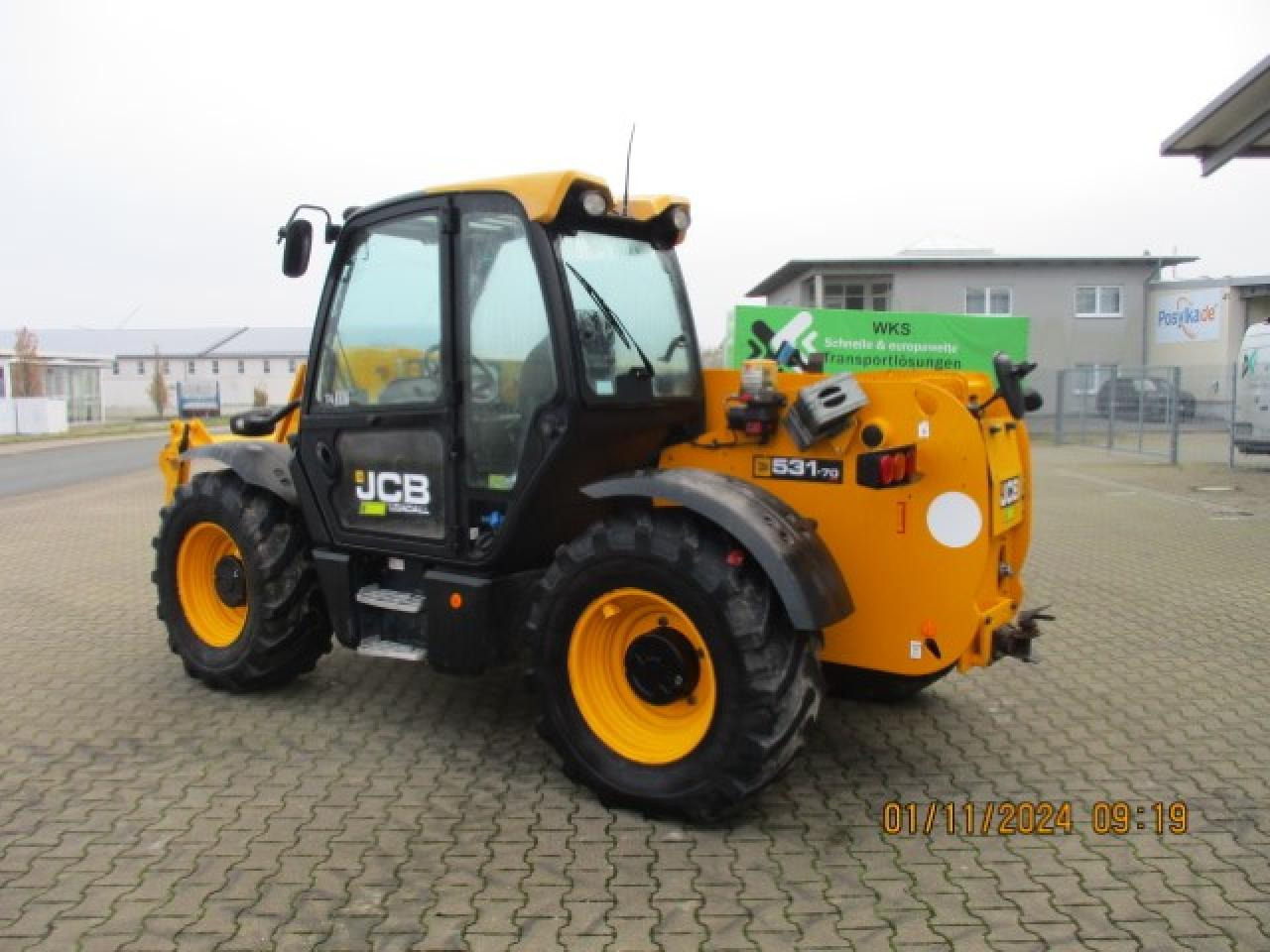 JCB 531-70 Agri - Teleskopinis krautuvas: foto 1 JCB 531-70 Agri - Teleskopinis krautuvas: foto 1