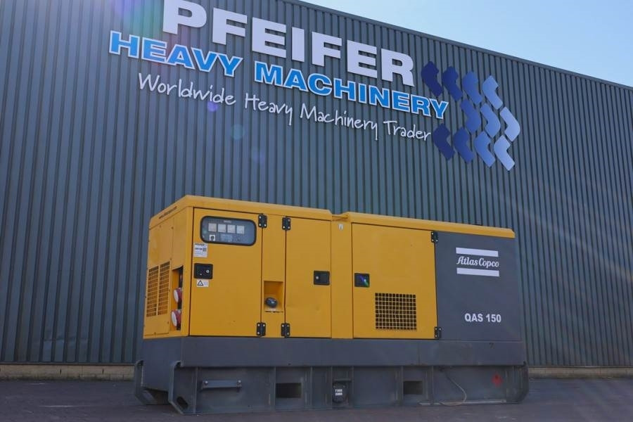 Atlas Copco QAS 150 Diesel, 150KVA * NON - WORKING * - Elektrinis generatorius: foto 1 Atlas Copco QAS 150 Diesel, 150KVA * NON - WORKING * - Elektrinis generatorius: foto 1