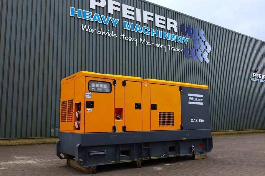 Atlas Copco QAS 150 Diesel, 150KVA * Non Working * - Elektrinis generatorius: foto 1 Atlas Copco QAS 150 Diesel, 150KVA * Non Working * - Elektrinis generatorius: foto 1