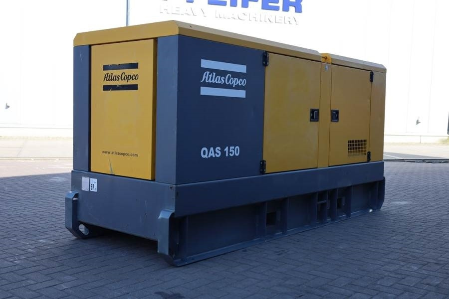 Atlas Copco QAS 150 Diesel, 150KVA - Elektrinis generatorius: foto 2 Atlas Copco QAS 150 Diesel, 150KVA - Elektrinis generatorius: foto 2