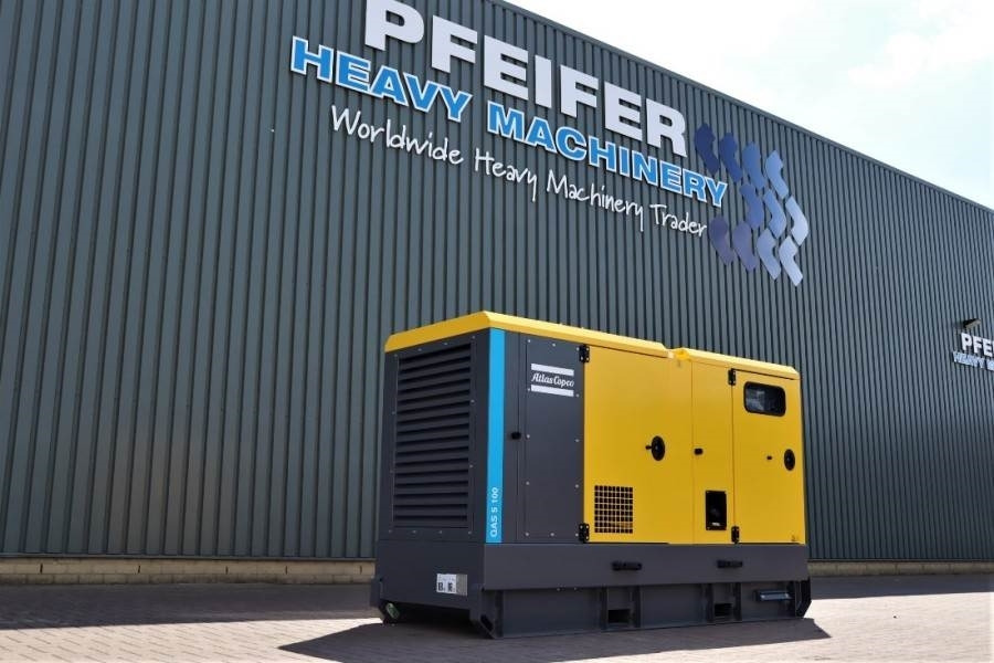 Atlas Copco QAS5 100 JD S3A Valid inspection, *Guarantee! Die - Elektrinis generatorius: foto 1 Atlas Copco QAS5 100 JD S3A Valid inspection, *Guarantee! Die - Elektrinis generatorius: foto 1