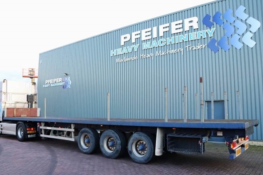 Groenewegen DRO-12-27 3 Axle Trailer, 32t Capacity, BPW Axles - Platforminė/ Bortinė puspriekabė: foto 4 Groenewegen DRO-12-27 3 Axle Trailer, 32t Capacity, BPW Axles - Platforminė/ Bortinė puspriekabė: foto 4