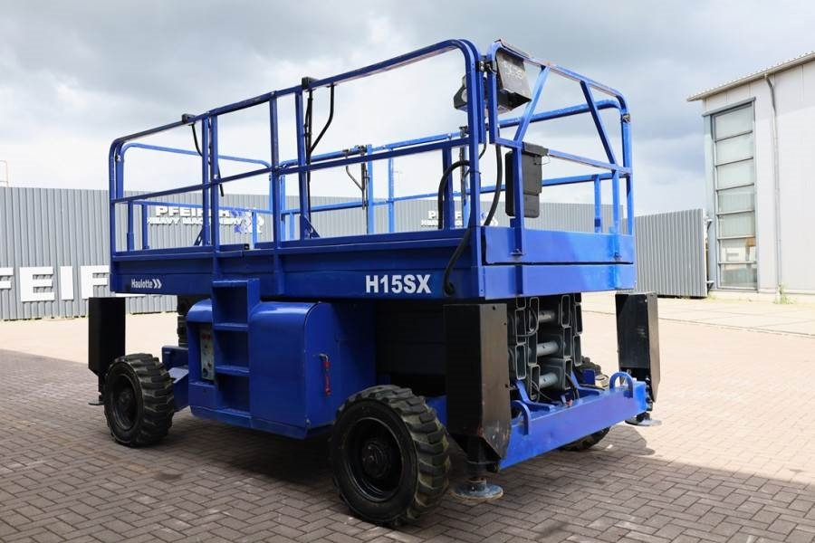 Žirklinis keltuvas Haulotte H12SX Diesel, 4x4 Drive, 12m Working Height, 700kg: foto 7