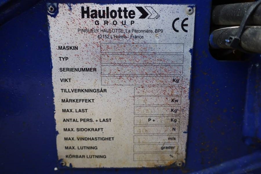 Žirklinis keltuvas Haulotte H15SXL Diesel, 4x4 Drive, 15m Working Height, 500k: foto 6