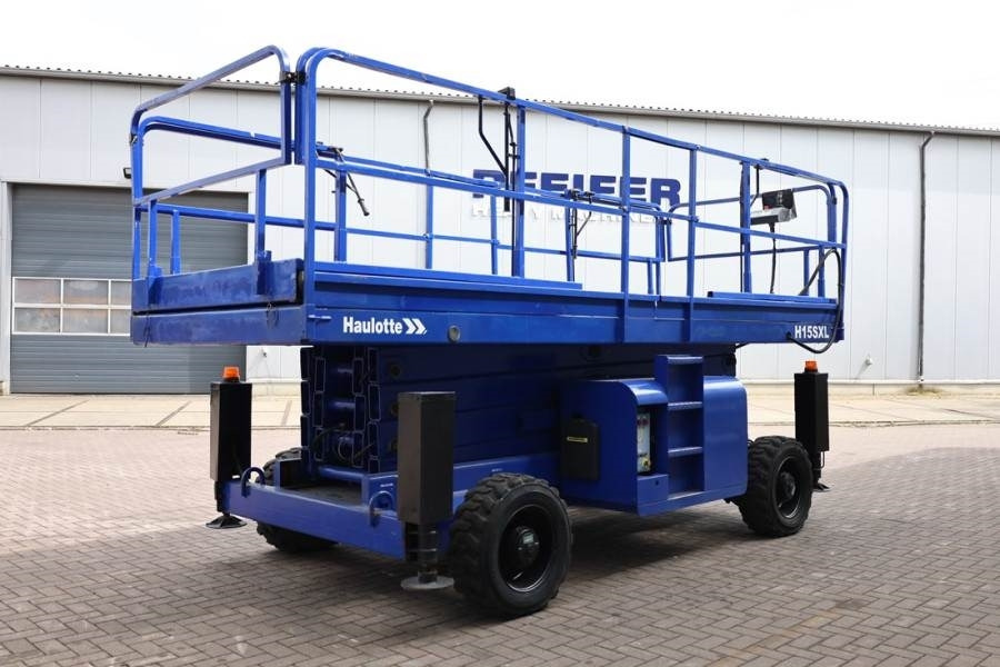 Haulotte H15SXL Diesel, 4x4 Drive, 15m Working Height, 500k - Žirklinis keltuvas: foto 2 Haulotte H15SXL Diesel, 4x4 Drive, 15m Working Height, 500k - Žirklinis keltuvas: foto 2