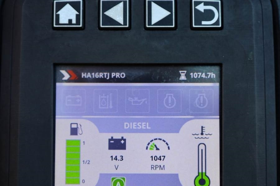 Haulotte HA16RTJ Pro Diesel, 4x4x4 Drive, 16 m Working Heig - Alkūninis keltuvas: foto 5 Haulotte HA16RTJ Pro Diesel, 4x4x4 Drive, 16 m Working Heig - Alkūninis keltuvas: foto 5