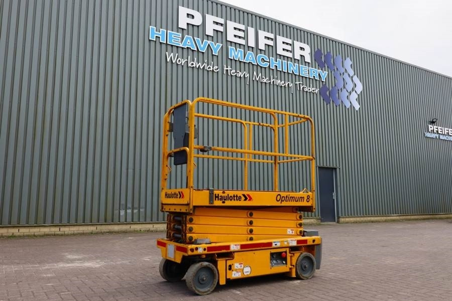Haulotte Optimum 8AC Electric, 7.77m Working Height, 230kg - Žirklinis keltuvas: foto 1 Haulotte Optimum 8AC Electric, 7.77m Working Height, 230kg - Žirklinis keltuvas: foto 1