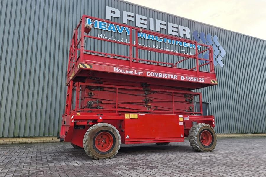 Holland Lift Combistar B-165EL25 Electric, 18.5m Working Height - Žirklinis keltuvas: foto 1 Holland Lift Combistar B-165EL25 Electric, 18.5m Working Height - Žirklinis keltuvas: foto 1