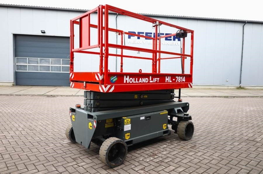 Holland Lift Ecostar HL-7814 Electric, 10m Working Height, 450k - Žirklinis keltuvas: foto 2 Holland Lift Ecostar HL-7814 Electric, 10m Working Height, 450k - Žirklinis keltuvas: foto 2