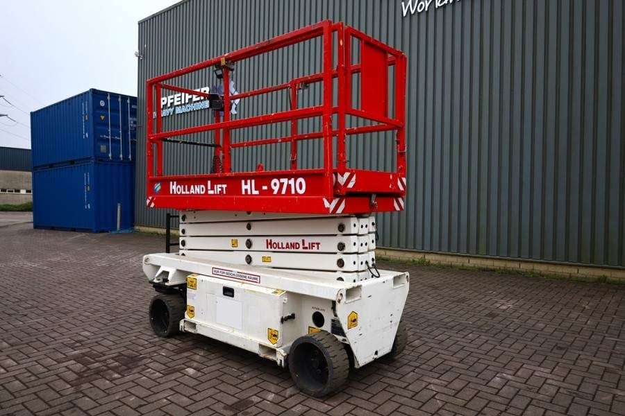 Žirklinis keltuvas Holland Lift Ecostar HL-9710 Electric, 12m Working Height, 325k: foto 8