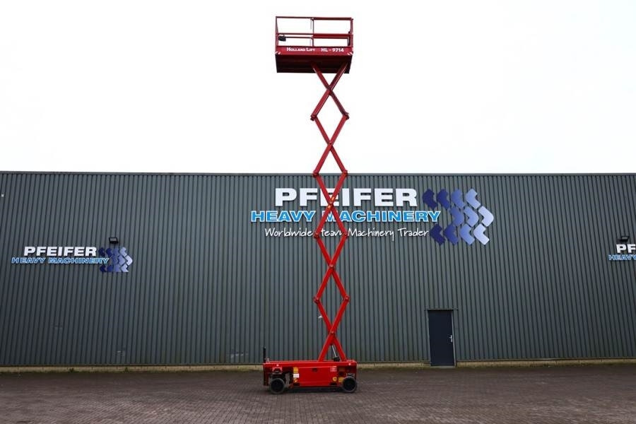 Holland Lift Ecostar HL-9714 Electric, 12m Working Height, 325k - Žirklinis keltuvas: foto 3 Holland Lift Ecostar HL-9714 Electric, 12m Working Height, 325k - Žirklinis keltuvas: foto 3