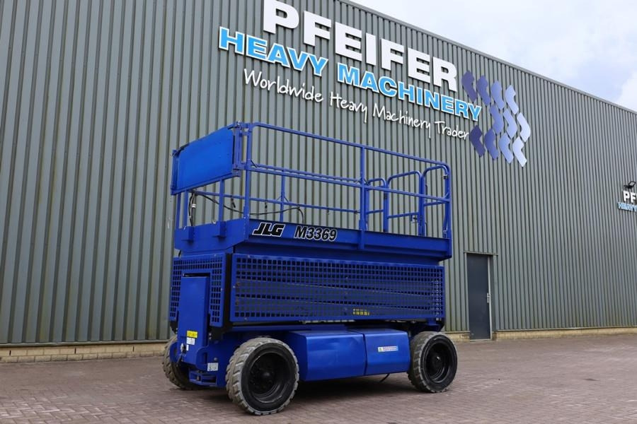 JLG M3369 Hybrid, 12m Working Height, 450kg Capacity, - Žirklinis keltuvas: foto 1 JLG M3369 Hybrid, 12m Working Height, 450kg Capacity, - Žirklinis keltuvas: foto 1