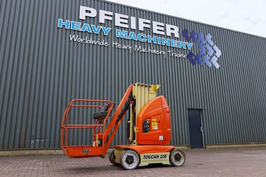 JLG Toucan 10E Electric, 10.1 m Working Height, 200kg - Alkūninis keltuvas: foto 1 JLG Toucan 10E Electric, 10.1 m Working Height, 200kg - Alkūninis keltuvas: foto 1