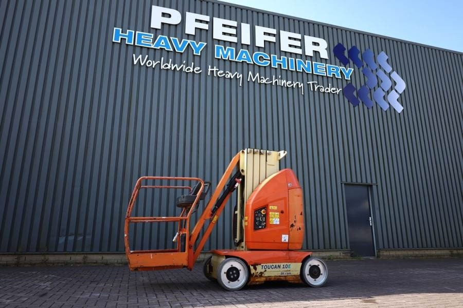JLG Toucan 10E Electric, 10.1 m Working Height, 200kg - Alkūninis keltuvas: foto 1 JLG Toucan 10E Electric, 10.1 m Working Height, 200kg - Alkūninis keltuvas: foto 1