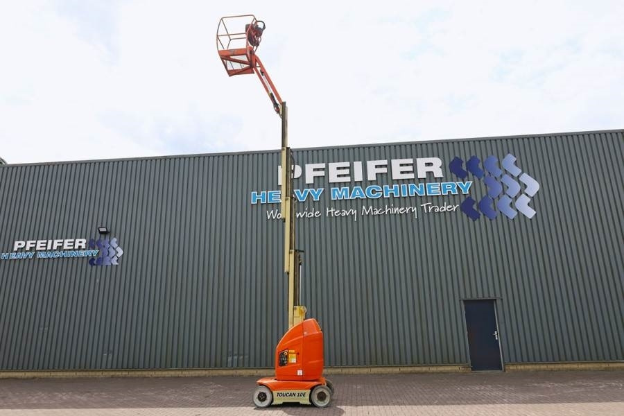 JLG Toucan 10E Electric, 10.1 m Working Height, 200kg - Alkūninis keltuvas: foto 3 JLG Toucan 10E Electric, 10.1 m Working Height, 200kg - Alkūninis keltuvas: foto 3