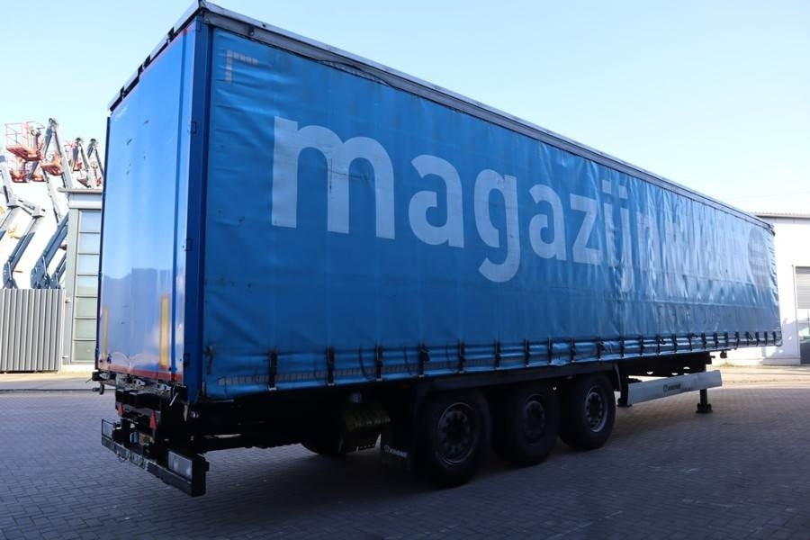 Krone SD Dutch Registration, 3-Axle, Lift Axle, Air Susp - Tentinė priekaba: foto 2 Krone SD Dutch Registration, 3-Axle, Lift Axle, Air Susp - Tentinė priekaba: foto 2