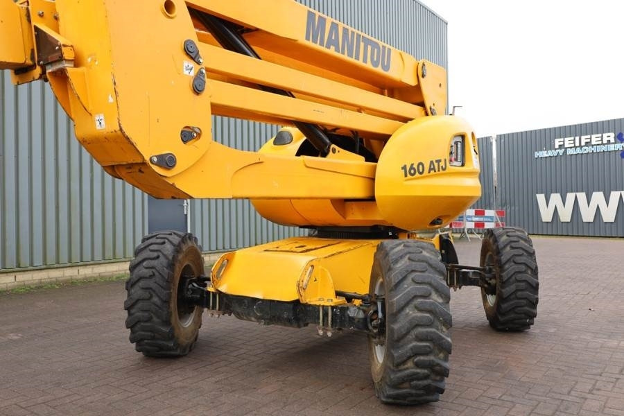 Manitou 160ATJ Diesel, 4x4x4 Drive, 16m Working Height, 8. - Alkūninis keltuvas: foto 4 Manitou 160ATJ Diesel, 4x4x4 Drive, 16m Working Height, 8. - Alkūninis keltuvas: foto 4
