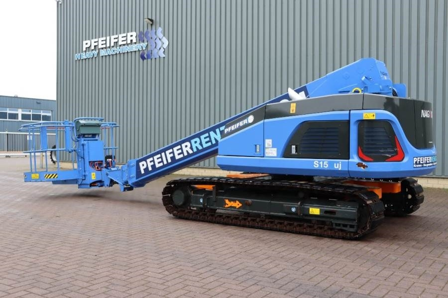 Teleskopinis keltuvas Nagano S15Auj Valid inspection, Diesel, 15 m Working Heig: foto 8