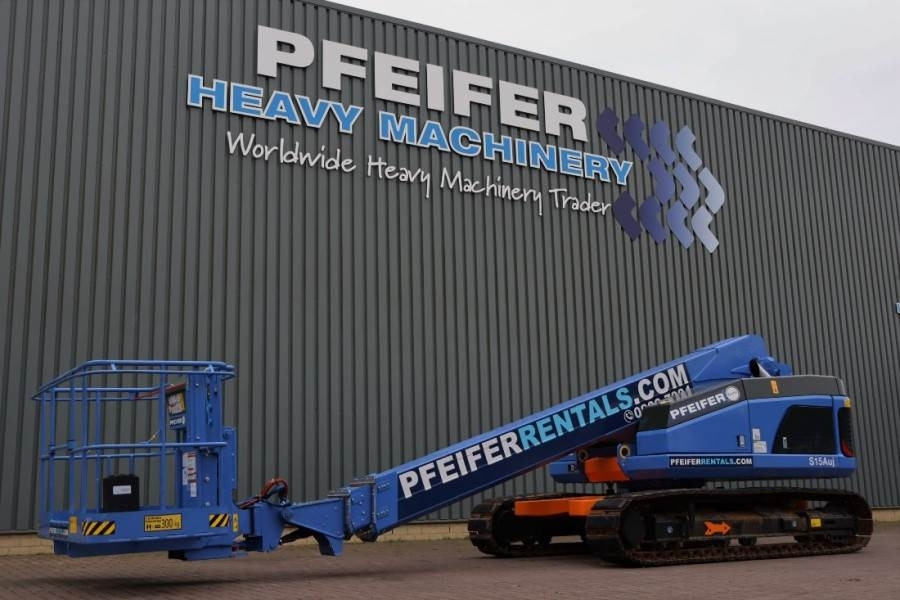 Nagano S15Auj Valid inspection, Diesel, 15 m Working Heig - Teleskopinis keltuvas: foto 1 Nagano S15Auj Valid inspection, Diesel, 15 m Working Heig - Teleskopinis keltuvas: foto 1