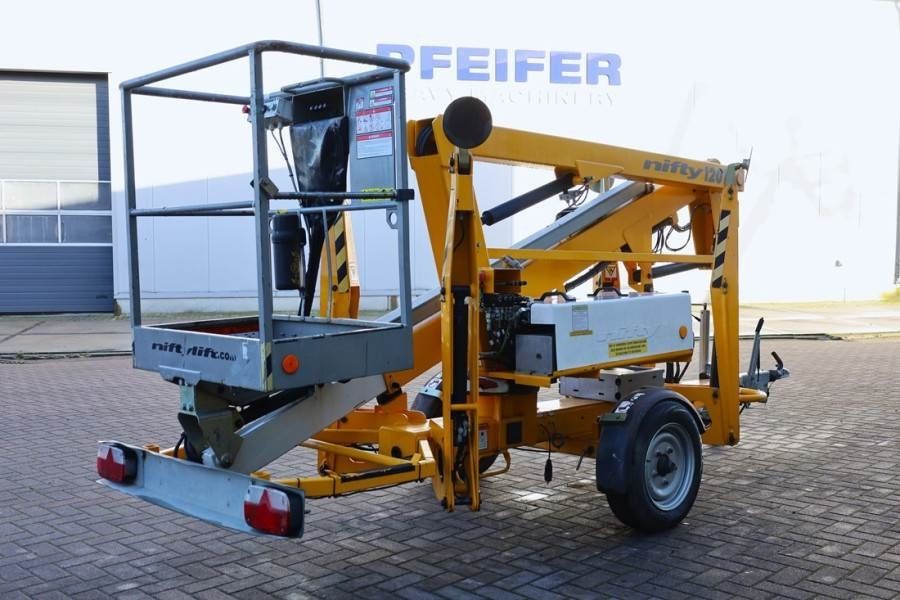 Niftylift 120TE Electric, 12.2m Working Height, 6.1m Reach, - Priekabos tipo keltuvas: foto 2 Niftylift 120TE Electric, 12.2m Working Height, 6.1m Reach, - Priekabos tipo keltuvas: foto 2