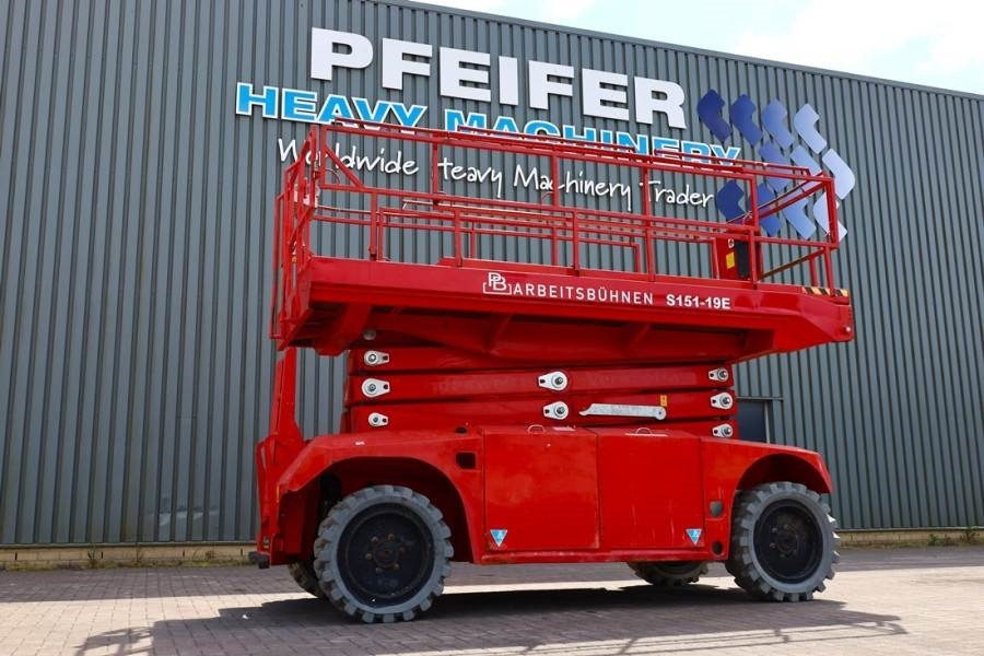 PB LIFT S151-19E 4x4 Electric, 4x4 Drive, 15m Working - Žirklinis keltuvas: foto 1 PB LIFT S151-19E 4x4 Electric, 4x4 Drive, 15m Working - Žirklinis keltuvas: foto 1