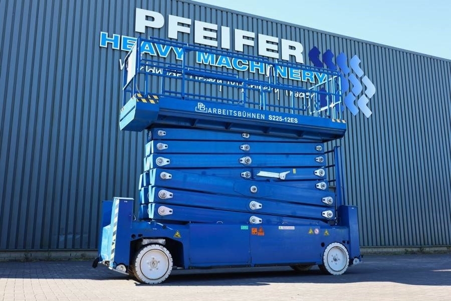 PB LIFT S225-12ES Electric, 22.5m Working Height, 450 - Žirklinis keltuvas: foto 1 PB LIFT S225-12ES Electric, 22.5m Working Height, 450 - Žirklinis keltuvas: foto 1