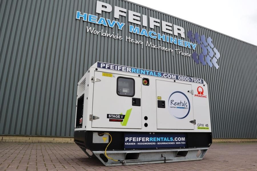 Pramac GPW45Y/FS5 Valid inspection, *Guarantee! Diesel, 4 - Elektrinis generatorius: foto 1 Pramac GPW45Y/FS5 Valid inspection, *Guarantee! Diesel, 4 - Elektrinis generatorius: foto 1