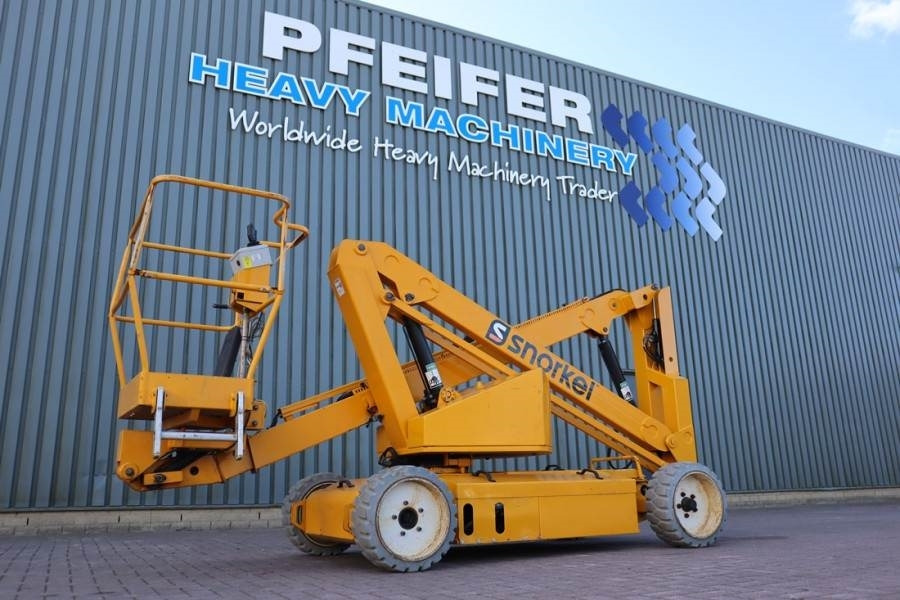 Snorkel A38E Electric, 13.5m Working Height, 6.1m Reach, 2 - Alkūninis keltuvas: foto 1 Snorkel A38E Electric, 13.5m Working Height, 6.1m Reach, 2 - Alkūninis keltuvas: foto 1