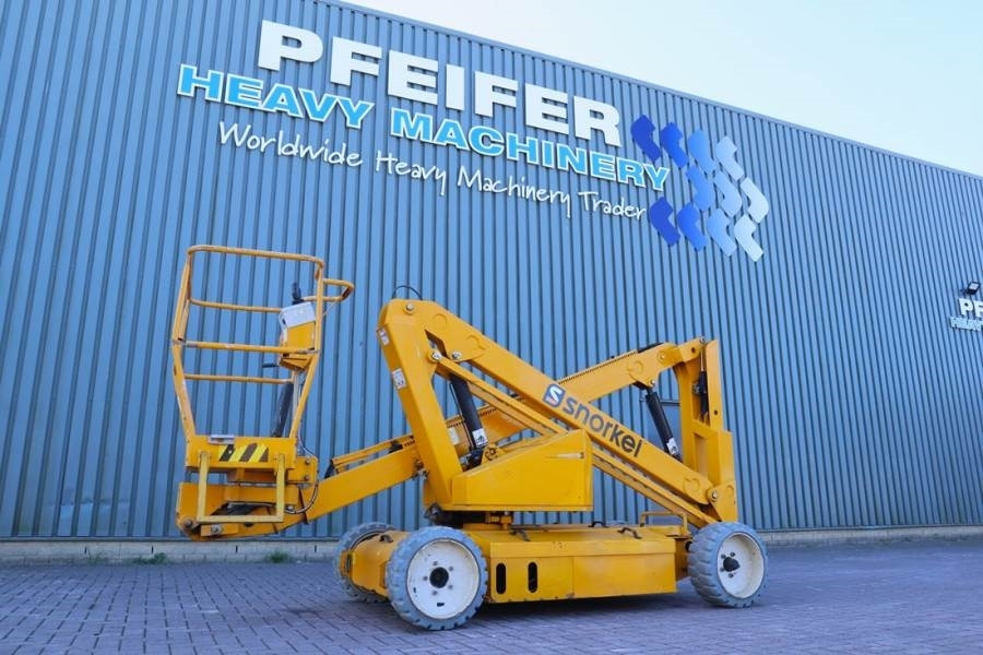Snorkel A38E Electric, 13.5m Working Height, 6.1m Reach, 2 - Alkūninis keltuvas: foto 1 Snorkel A38E Electric, 13.5m Working Height, 6.1m Reach, 2 - Alkūninis keltuvas: foto 1