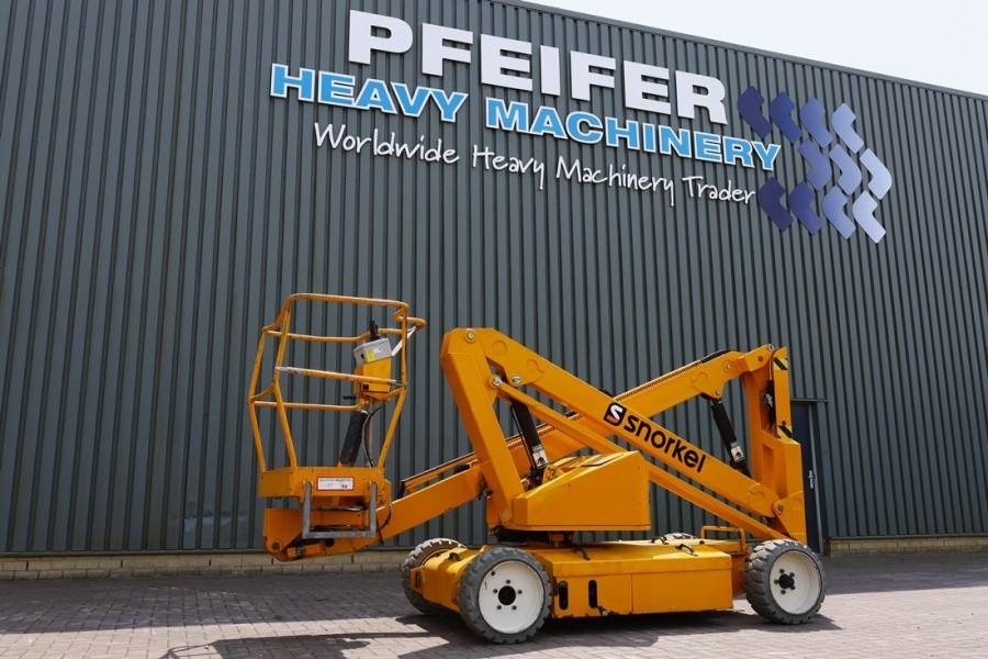Snorkel A38E Electric, 13.5m Working Height, 6.1m Reach, 2 - Alkūninis keltuvas: foto 1 Snorkel A38E Electric, 13.5m Working Height, 6.1m Reach, 2 - Alkūninis keltuvas: foto 1