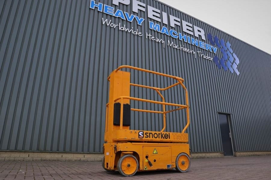 Snorkel TM12 Electric, 5.6m Working Height, 227kg Capacity - Alkūninis keltuvas: foto 1 Snorkel TM12 Electric, 5.6m Working Height, 227kg Capacity - Alkūninis keltuvas: foto 1