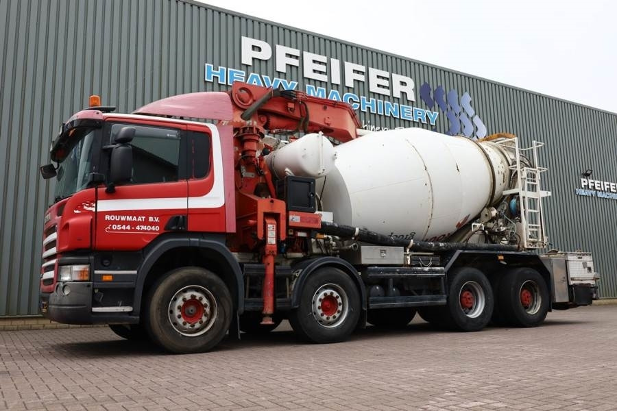 Scania 8x4 With Putzmeister PUMI 24-3.67CS Truck-mounted - Vilkikas: foto 1 Scania 8x4 With Putzmeister PUMI 24-3.67CS Truck-mounted - Vilkikas: foto 1
