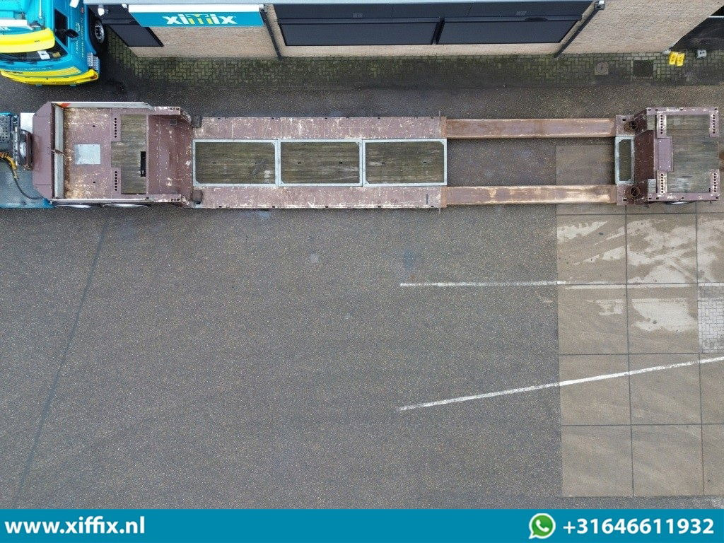 Broshuis 1-ass. Uitschuifbare dieplader / 1x gestuurd - Žemo profilio platforma puspriekabė: foto 3 Broshuis 1-ass. Uitschuifbare dieplader / 1x gestuurd - Žemo profilio platforma puspriekabė: foto 3