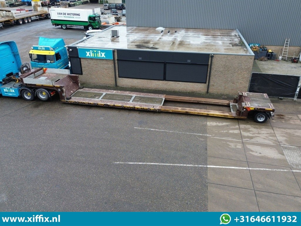 Broshuis 1-ass. Uitschuifbare dieplader / 1x gestuurd - Žemo profilio platforma puspriekabė: foto 2 Broshuis 1-ass. Uitschuifbare dieplader / 1x gestuurd - Žemo profilio platforma puspriekabė: foto 2