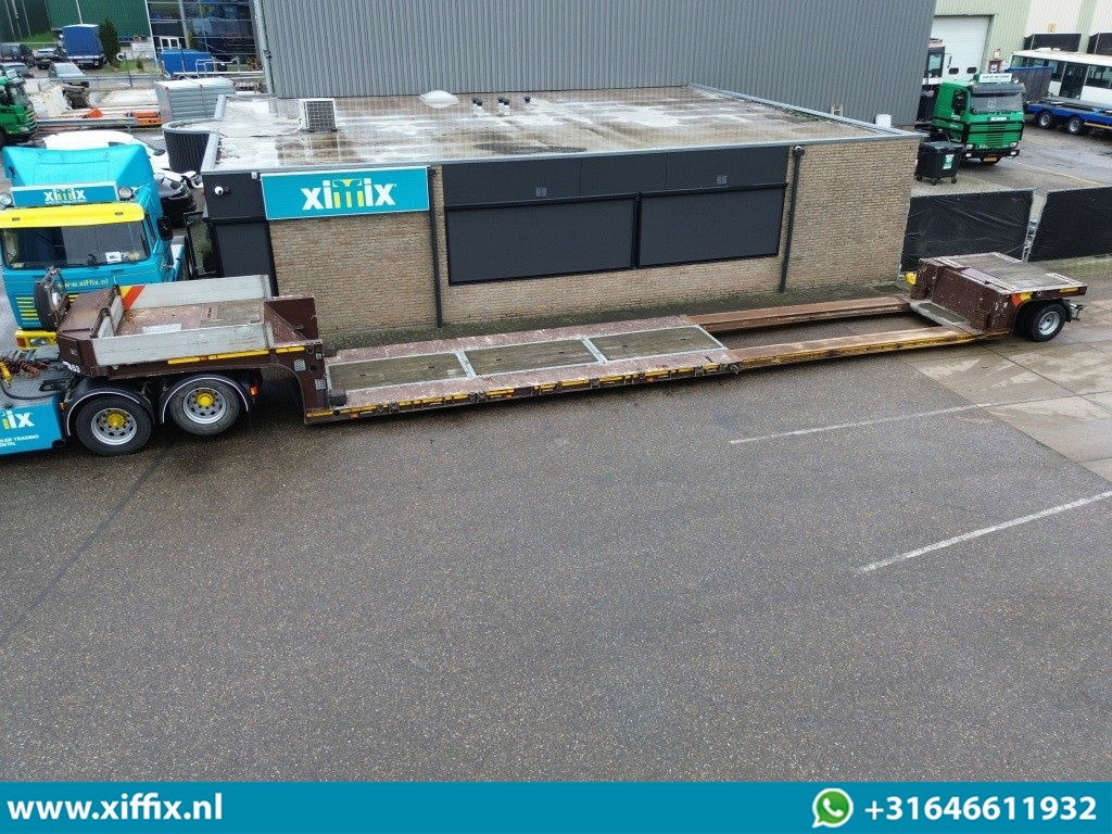 Broshuis 1-ass. Uitschuifbare dieplader / 1x gestuurd - Žemo profilio platforma puspriekabė: foto 1 Broshuis 1-ass. Uitschuifbare dieplader / 1x gestuurd - Žemo profilio platforma puspriekabė: foto 1