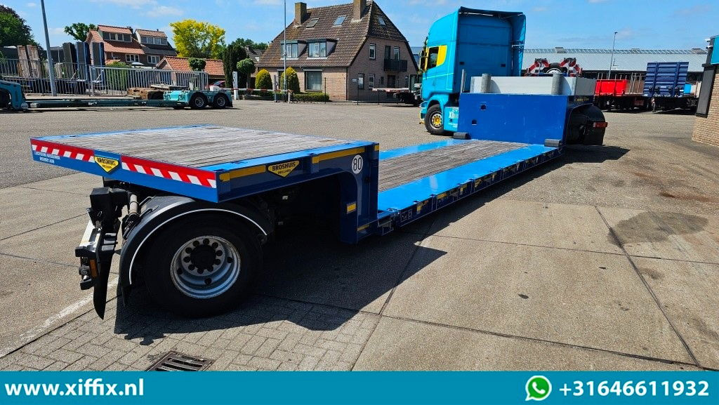Broshuis 1-ass. Uitschuifbare dieplader / 1x gestuurd - Žemo profilio platforma puspriekabė: foto 5 Broshuis 1-ass. Uitschuifbare dieplader / 1x gestuurd - Žemo profilio platforma puspriekabė: foto 5