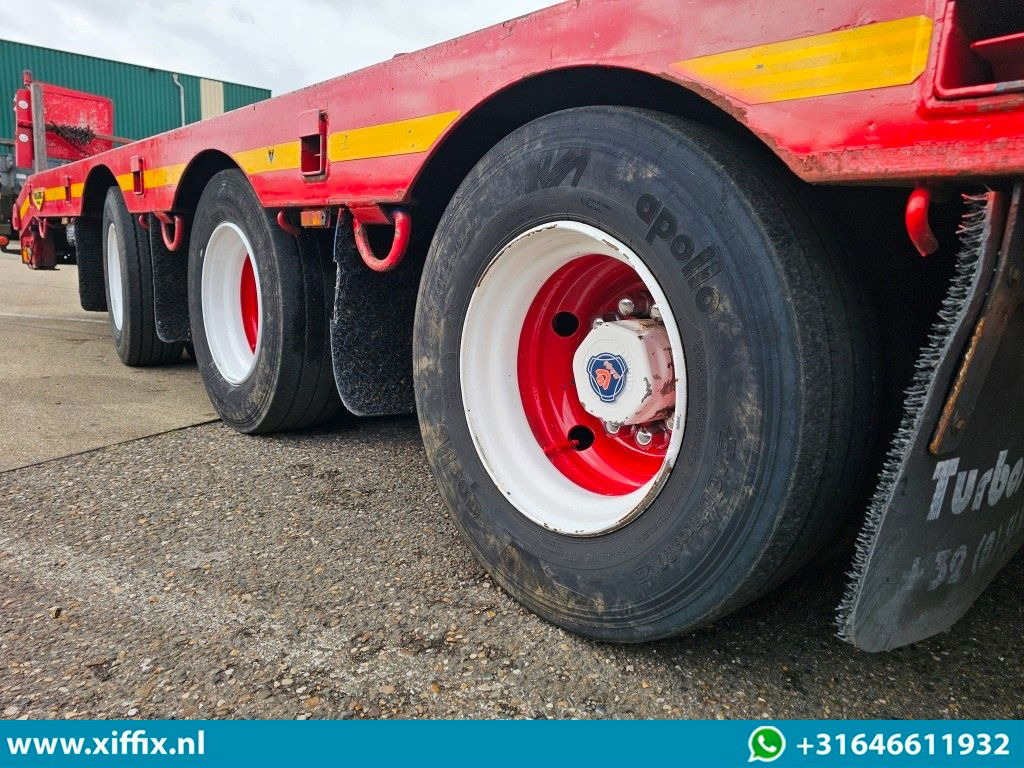 Broshuis 3-ass. Uitschuifbare semi dieplader / Naloop gestuurd - Žemo profilio platforma puspriekabė: foto 5 Broshuis 3-ass. Uitschuifbare semi dieplader / Naloop gestuurd - Žemo profilio platforma puspriekabė: foto 5