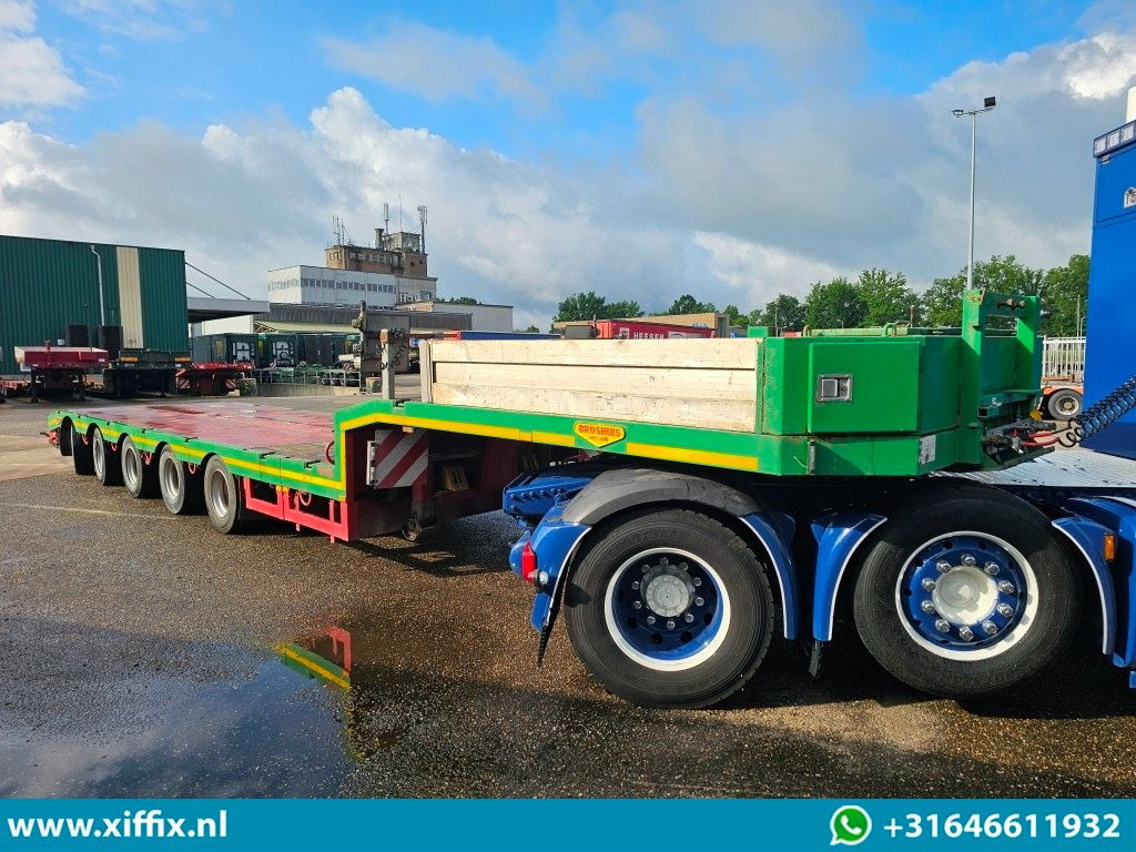 Broshuis 5-ass. Uitschuifbare semi dieplader / 2x Naloop gestuurd - Žemo profilio platforma puspriekabė: foto 4 Broshuis 5-ass. Uitschuifbare semi dieplader / 2x Naloop gestuurd - Žemo profilio platforma puspriekabė: foto 4