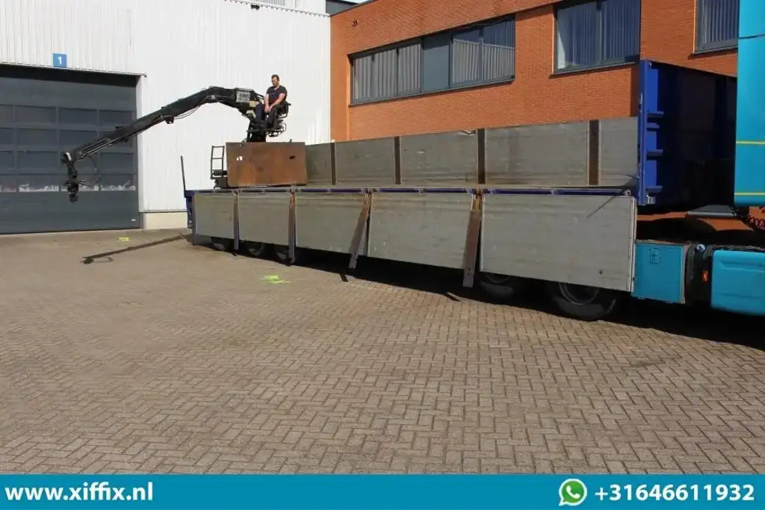 Floor 3-ass. Steenoplegger met Kennis 14 ton/mtr. Kraan / 13425 - Platforminė/ Bortinė puspriekabė: foto 5 Floor 3-ass. Steenoplegger met Kennis 14 ton/mtr. Kraan / 13425 - Platforminė/ Bortinė puspriekabė: foto 5