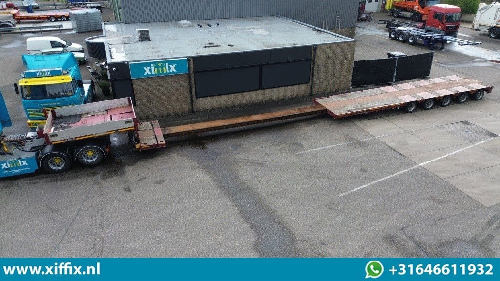 Goldhofer 5-ass. Uitschuifbare semi dieplader / 5x gestuurd - Žemo profilio platforma puspriekabė: foto 1 Goldhofer 5-ass. Uitschuifbare semi dieplader / 5x gestuurd - Žemo profilio platforma puspriekabė: foto 1