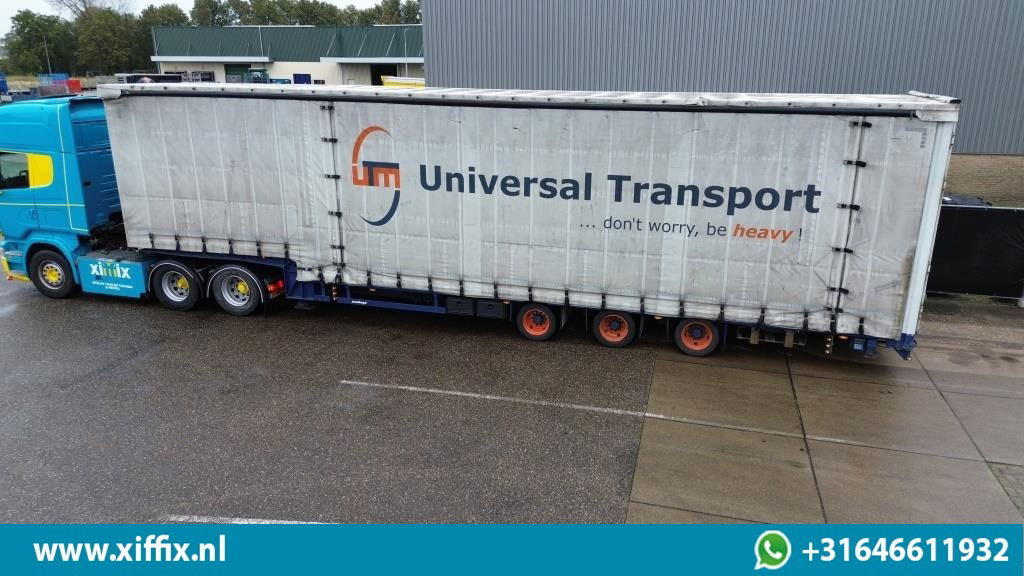 Meusburger 3-ass. Mega Semi dieplader met huifopbouw - Žemo profilio platforma puspriekabė: foto 2 Meusburger 3-ass. Mega Semi dieplader met huifopbouw - Žemo profilio platforma puspriekabė: foto 2