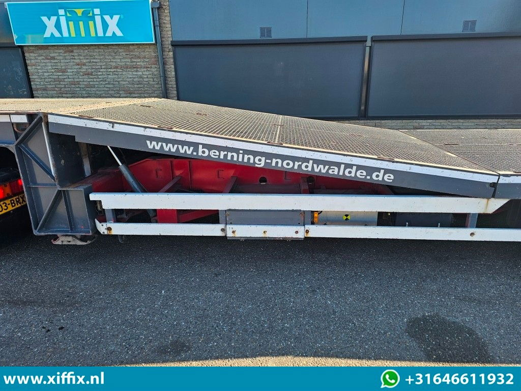 Žemo profilio platforma puspriekabė Meusburger 3-ass. Semi dieplader met dubbele hydr. Kleppen en hydr. Verstelbare: foto 6