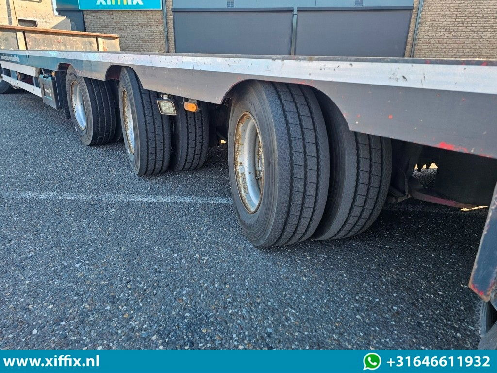 Žemo profilio platforma puspriekabė Meusburger 3-ass. Semi dieplader met dubbele hydr. Kleppen en hydr. Verstelbare: foto 11
