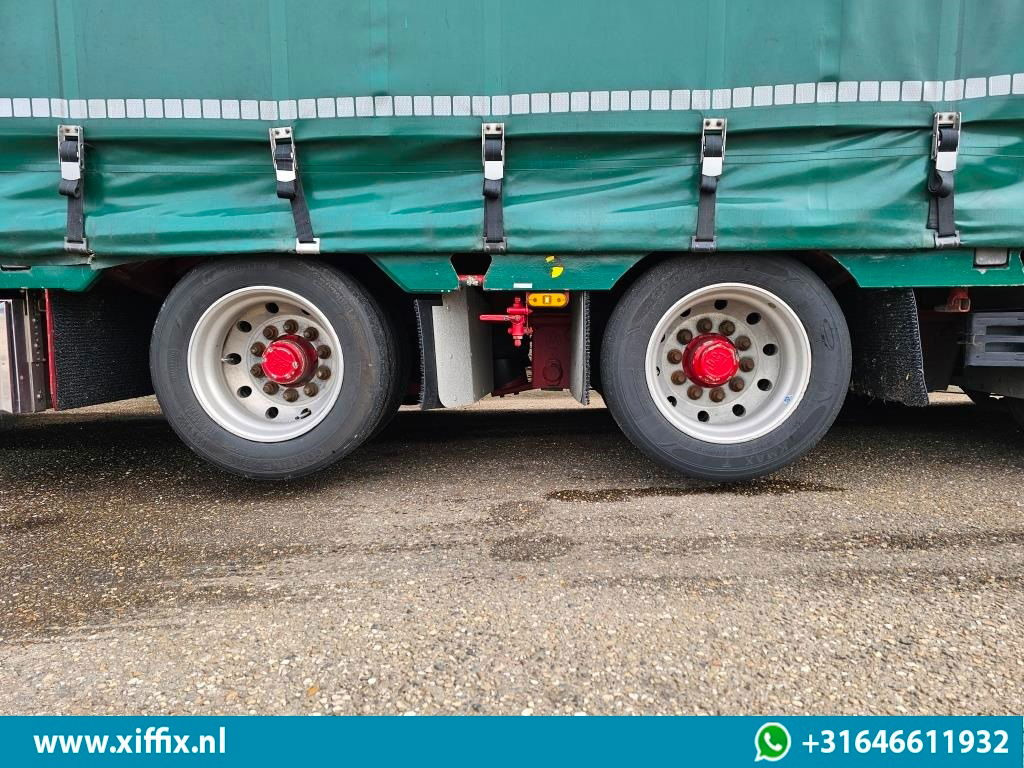 Žemo profilio platforma puspriekabė Meusburger 6-ass. Semi dieplader met elektrische huifopbouw / 3x naloop gestuurd: foto 7