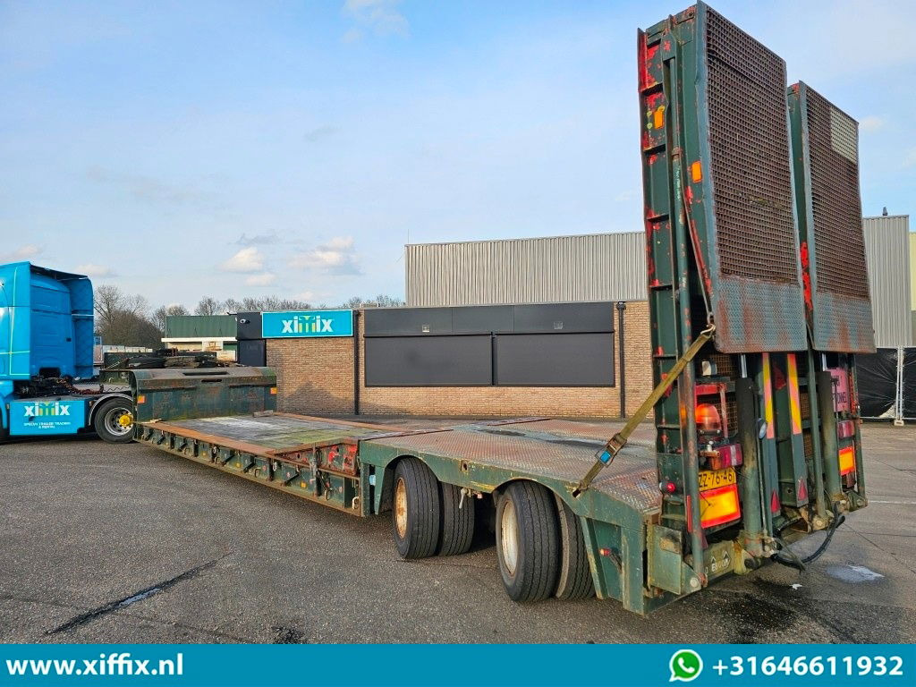 Nooteboom 2-ass. Dieplader met dubbele hydr. Kleppen / 2x gestuurd  - Žemo profilio platforma puspriekabė: foto 4 Nooteboom 2-ass. Dieplader met dubbele hydr. Kleppen / 2x gestuurd  - Žemo profilio platforma puspriekabė: foto 4