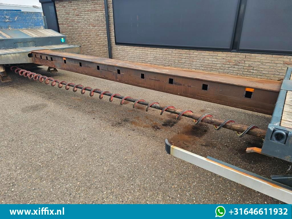 Žemo profilio platforma puspriekabė Nooteboom 3-ass. Uitschuifbare Semi dieplader / 1x naloop gestuurd: foto 6