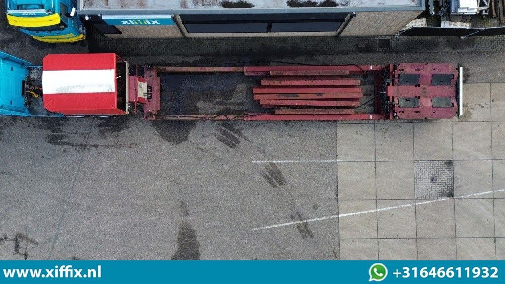 SCHEUERLE 2-ass. Uitschuifbare dieplader met afn. Nek / 3 paar Verlengbalken / Pendel assen - Žemo profilio platforma puspriekabė: foto 3 SCHEUERLE 2-ass. Uitschuifbare dieplader met afn. Nek / 3 paar Verlengbalken / Pendel assen - Žemo profilio platforma puspriekabė: foto 3