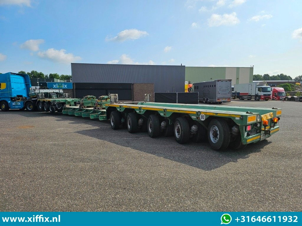 SCHEUERLE 3bed5 Uitschuifbare dieplader met afneembare nek / Pendel assen - Žemo profilio platforma puspriekabė: foto 5 SCHEUERLE 3bed5 Uitschuifbare dieplader met afneembare nek / Pendel assen - Žemo profilio platforma puspriekabė: foto 5